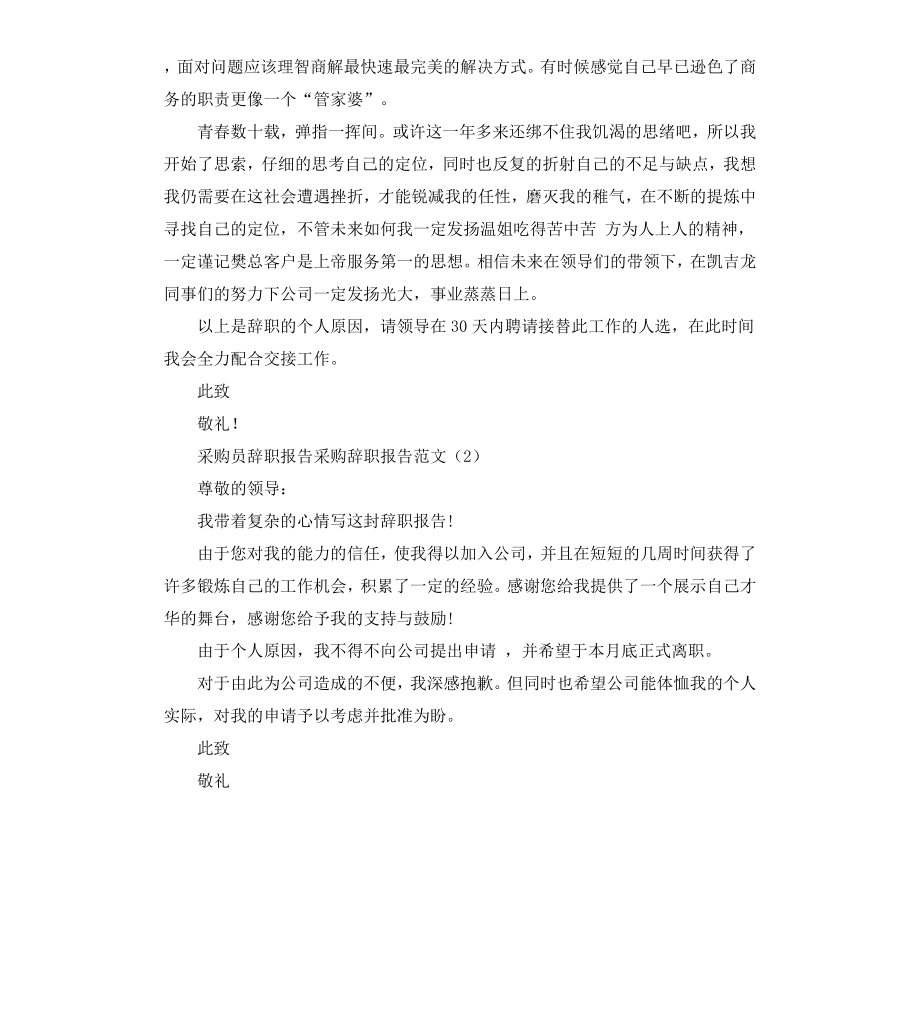 采购辞职报告3篇.docx_第2页