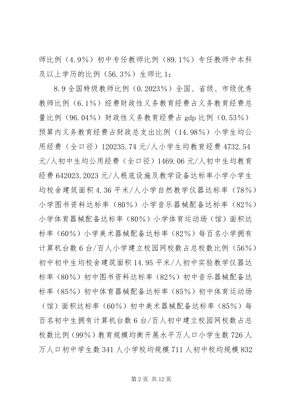 2023年市义务教育均衡发展状况调研报告.docx_第2页