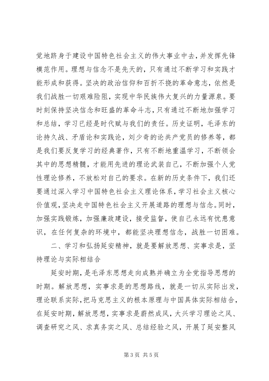 2023年延安圣地学习考察报告.docx_第3页