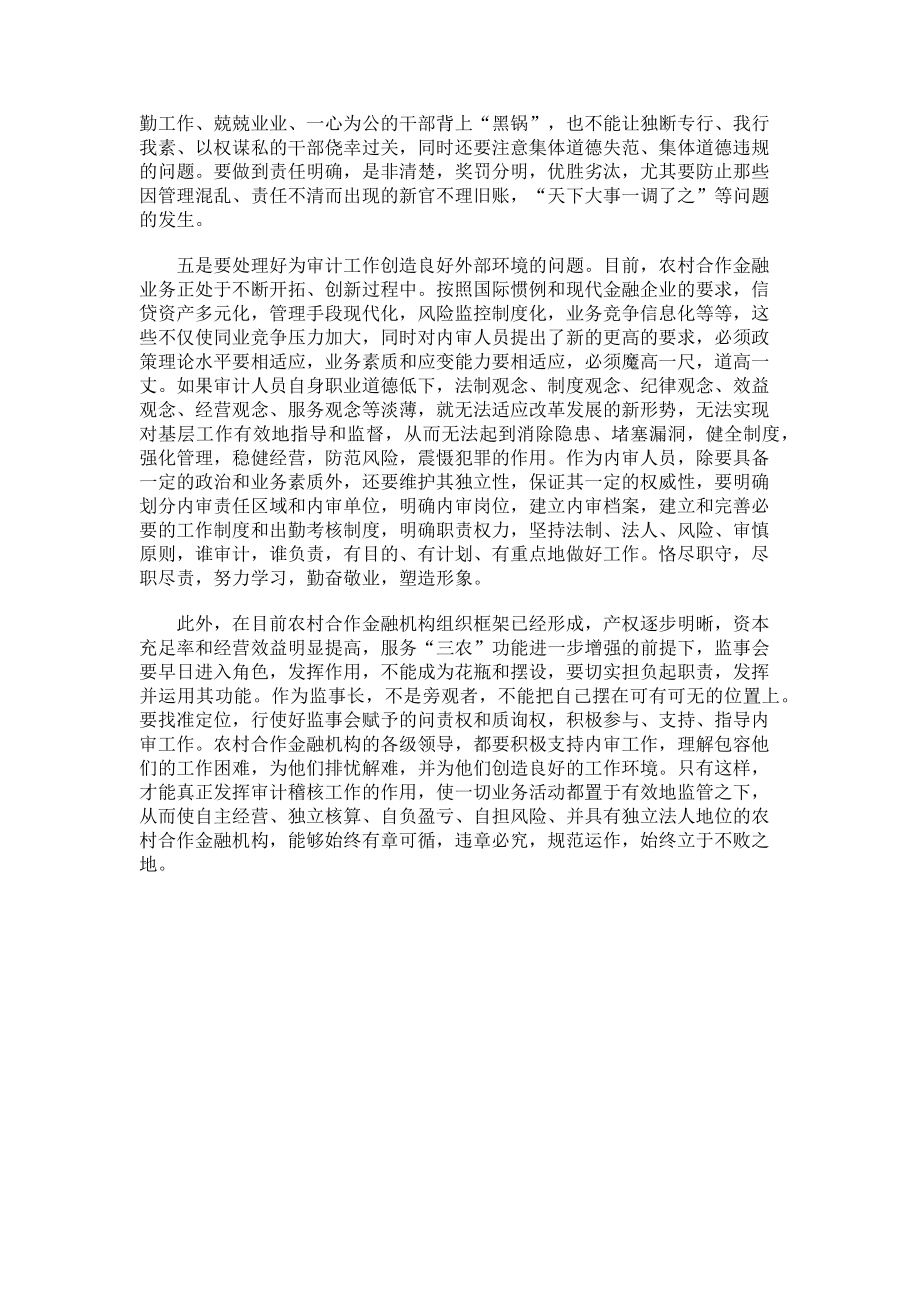 2023年审计工作调研报告：关于内部审计工作的思考_内部审计的内容.doc_第3页