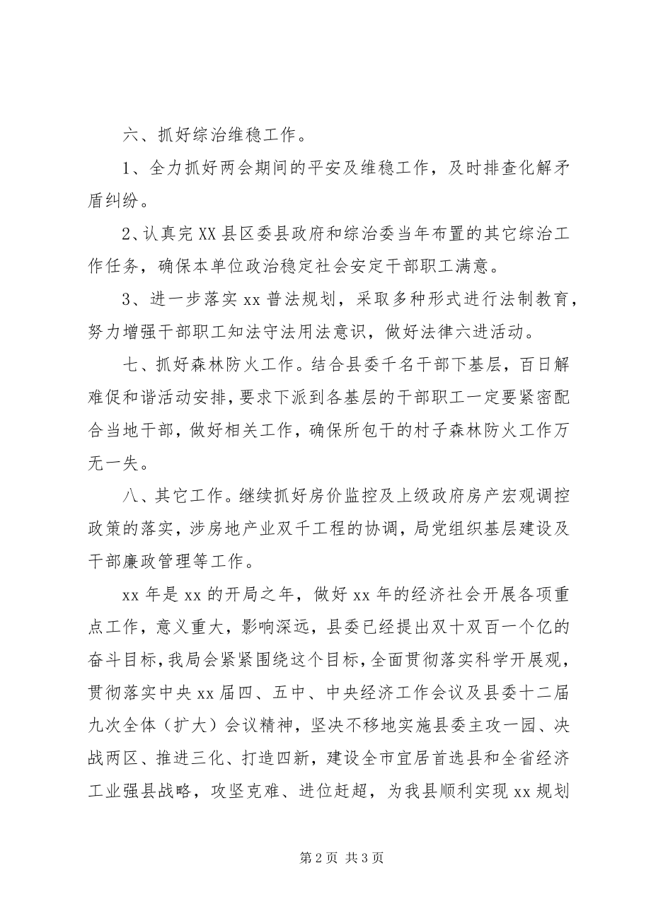 2023年房管局领导布局工作重点的工作报告.docx_第2页