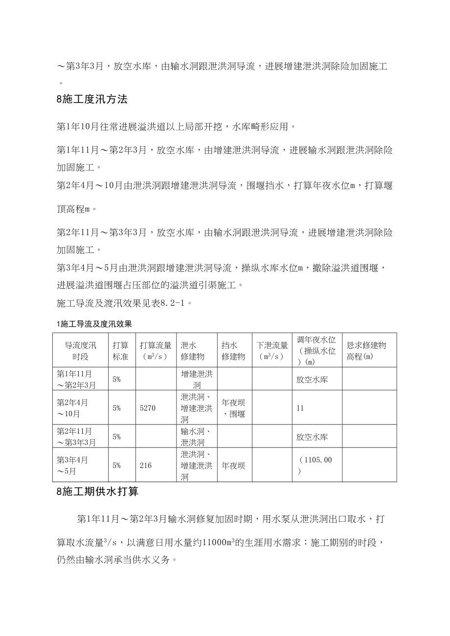 2023年建筑行业水库除险加固工程施工规划设计.docx_第3页