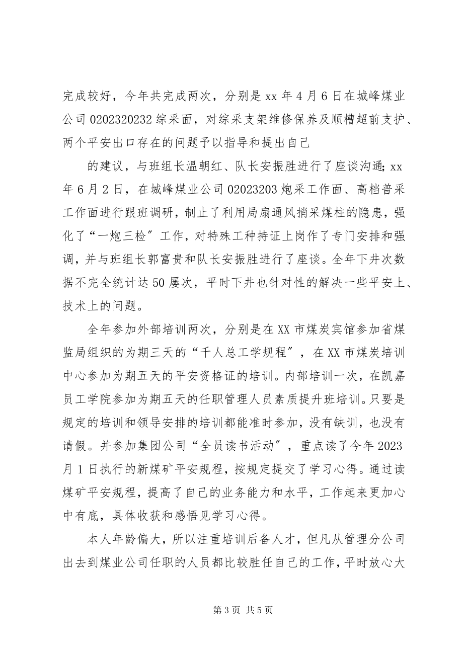 2023年集团公司总工程师述职报告.docx_第3页