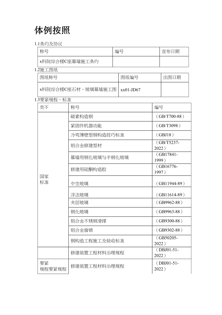 2023年建筑行业某综合楼幕墙工程施工方案.docx_第2页