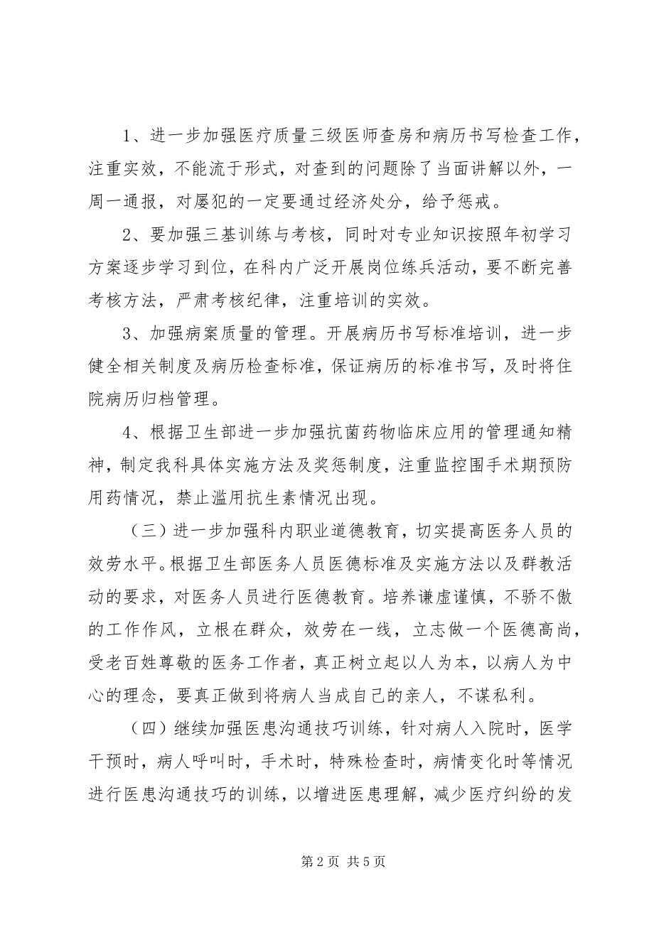 2023年医疗质量自查报告及整改的措施.docx_第2页