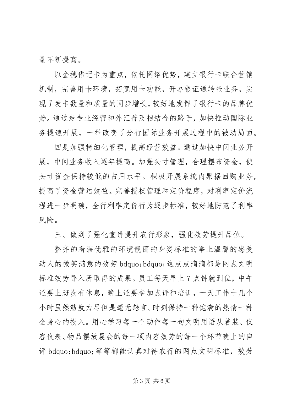 2023年银行行长年度述职报告.docx_第3页