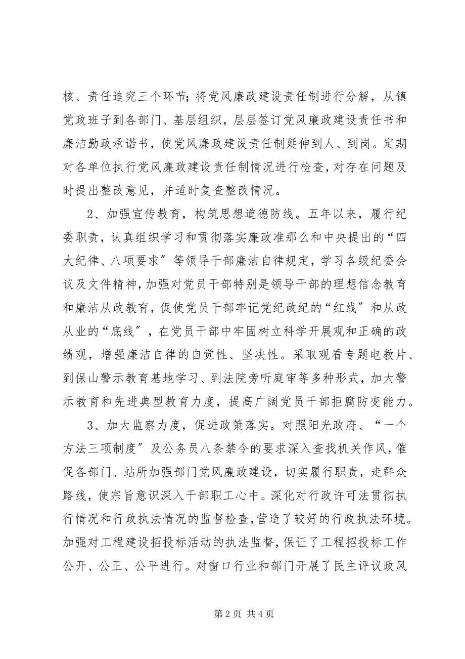 2023年社区纪委委员述职报告.docx_第2页