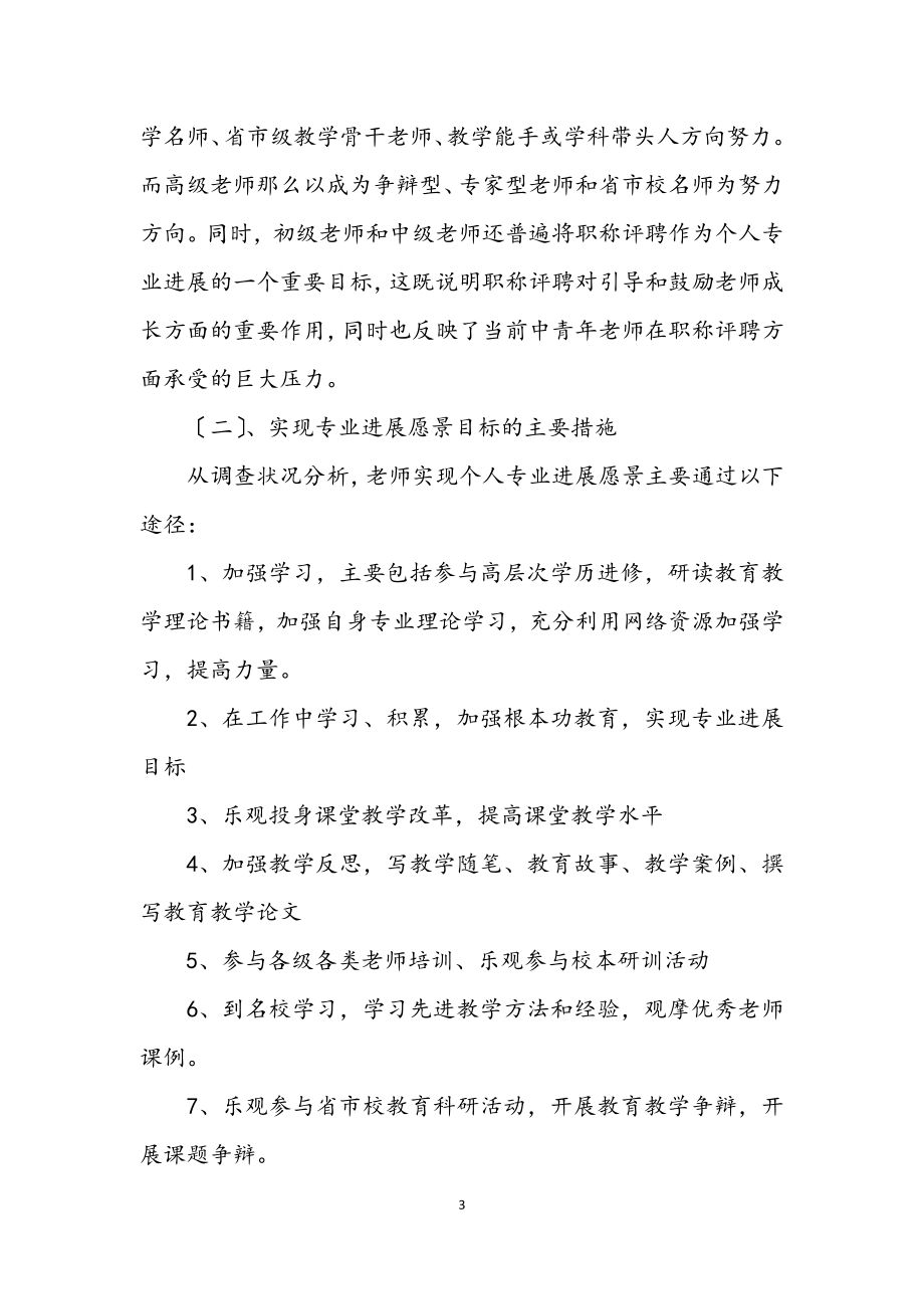 2023年教师专业发展愿景调查与分析报告.docx_第3页