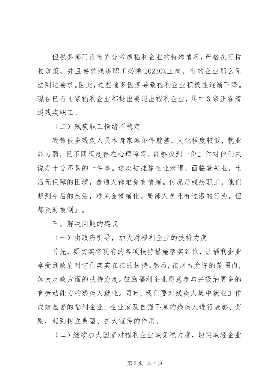 2023年福利企业现状的调研报告.docx_第2页