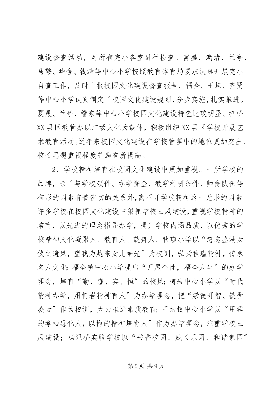 2023年学校园文化建设专项督导报告.docx_第2页