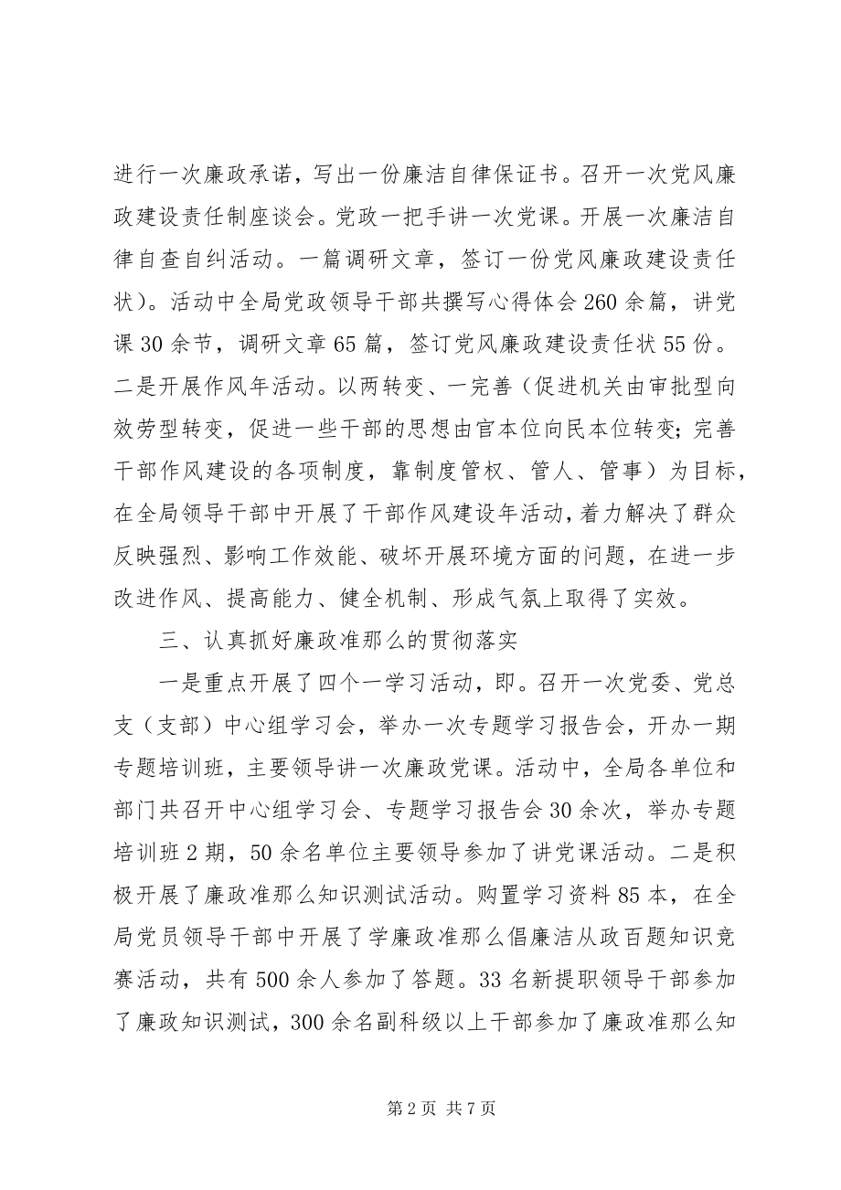 2023年林业局廉政建设述职报告.docx_第2页