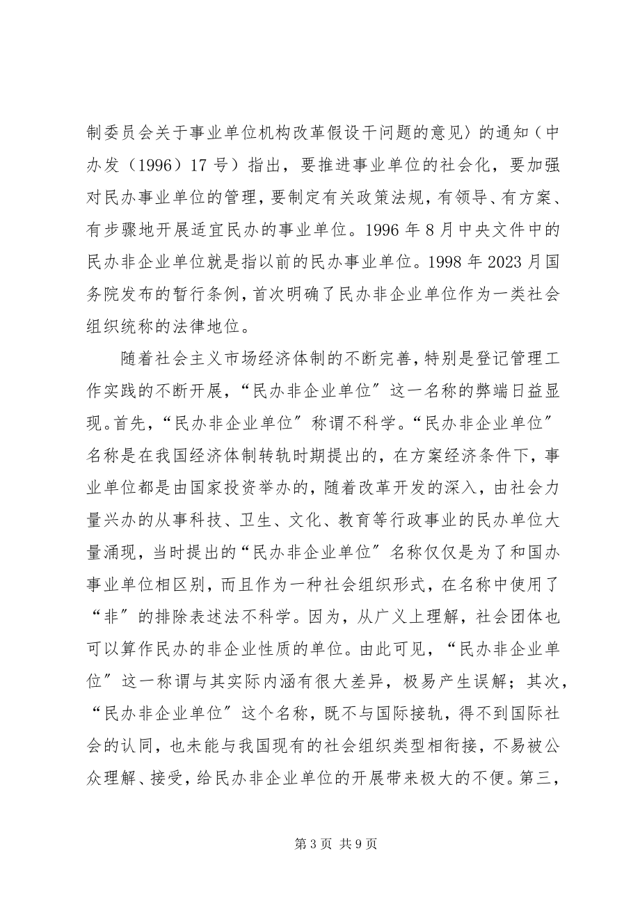 2023年民办登记管理调研报告.docx_第3页