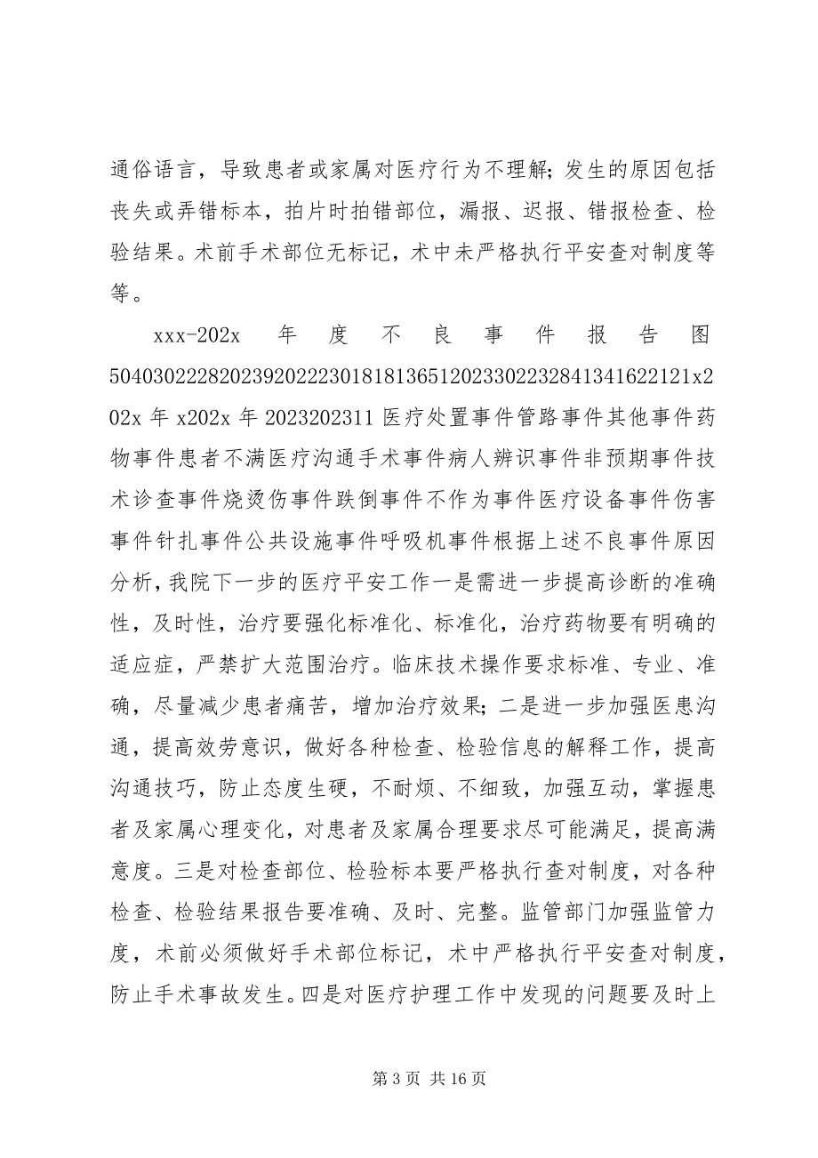 2023年医院医疗安全分析报告.docx_第3页