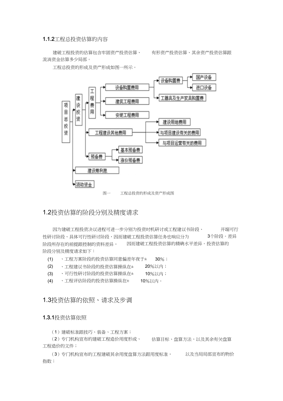 2023年建设项目投资估算方法分析论文.docx_第2页