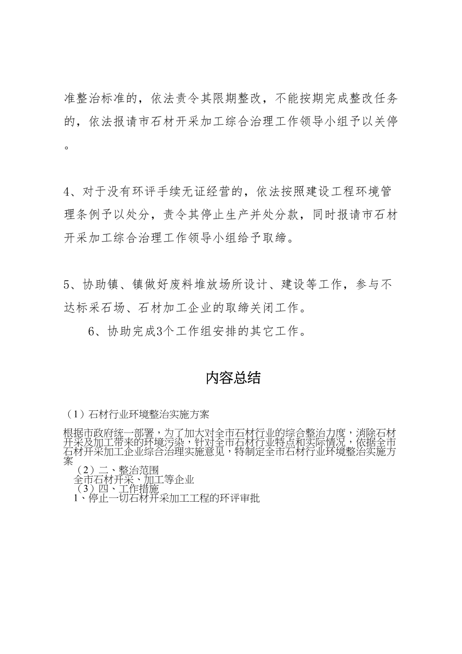 2023年石材行业环境整治实施方案 .doc_第3页