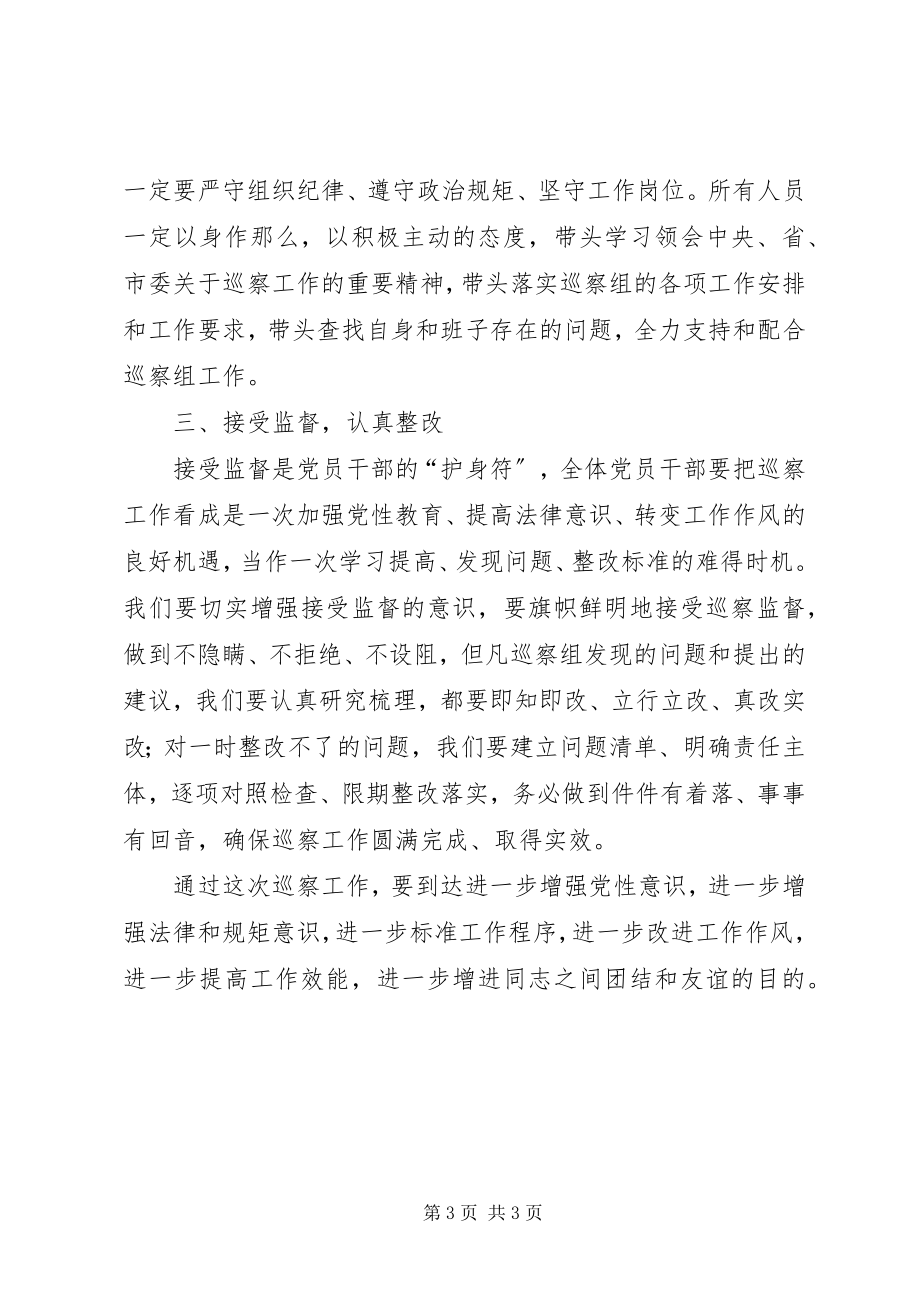 2023年巡察工作报告暨表态讲话.docx_第3页