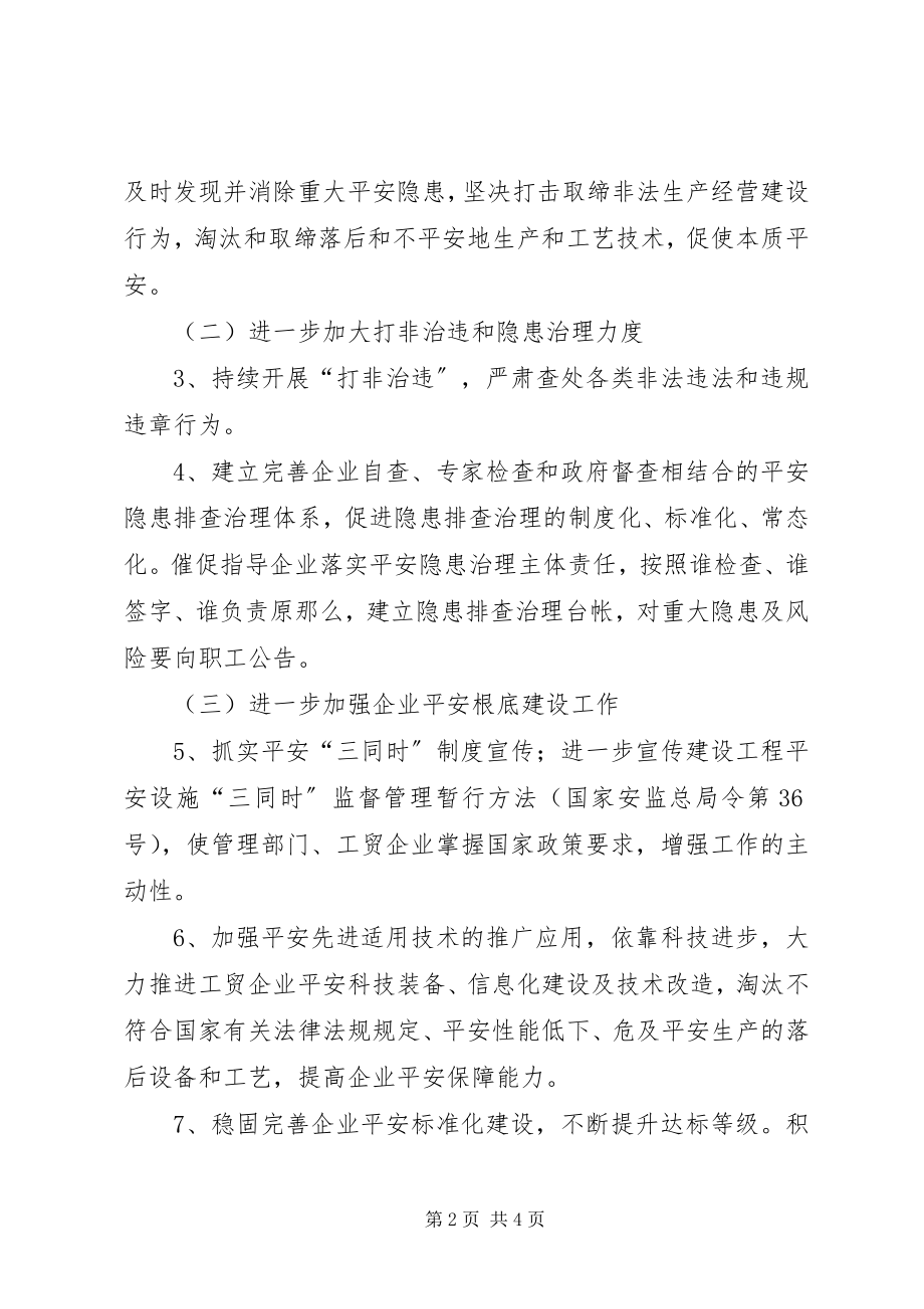 2023年工贸行业安全生产监管工作要点.docx_第2页