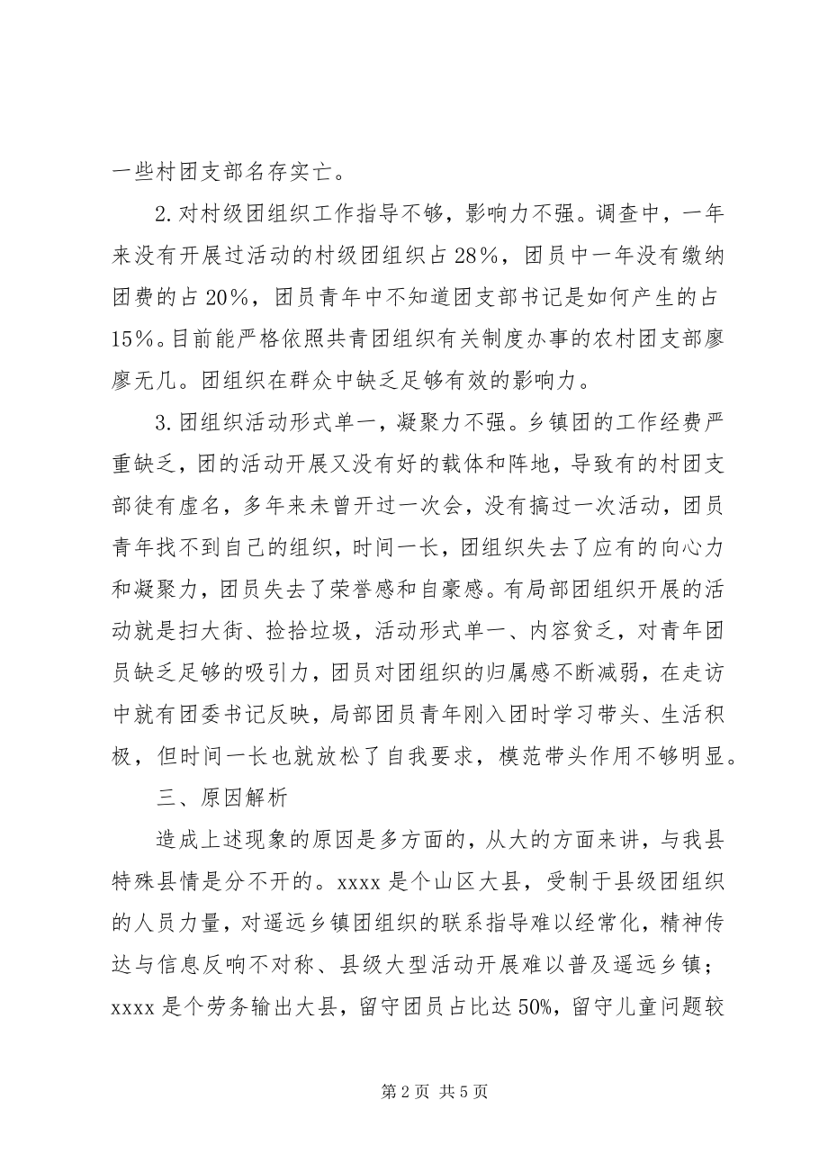 2023年团组织工作调研报告.docx_第2页