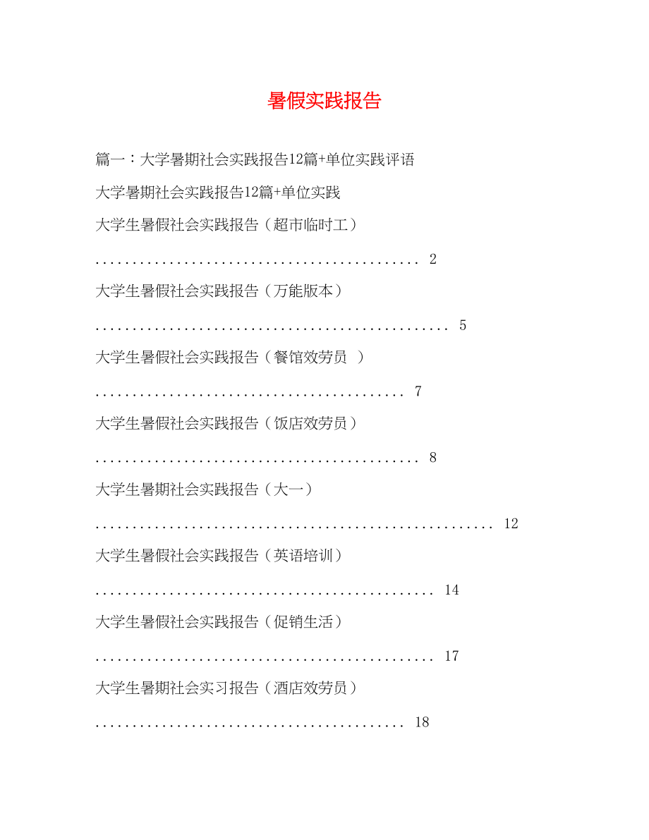 2023年暑假实践报告.docx_第1页