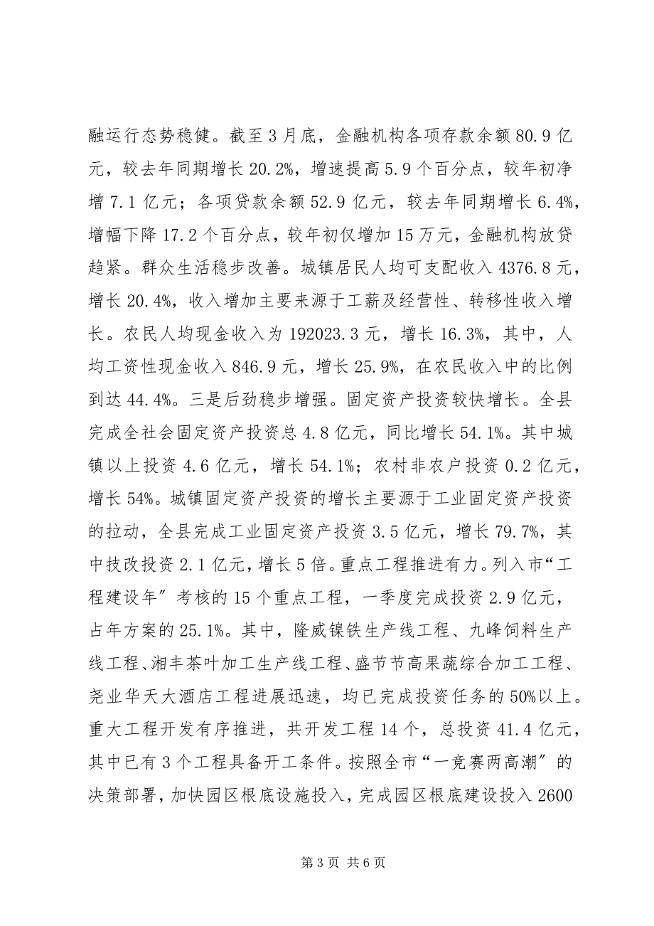 2023年经济形势分析会议县领导讲话稿.docx_第3页