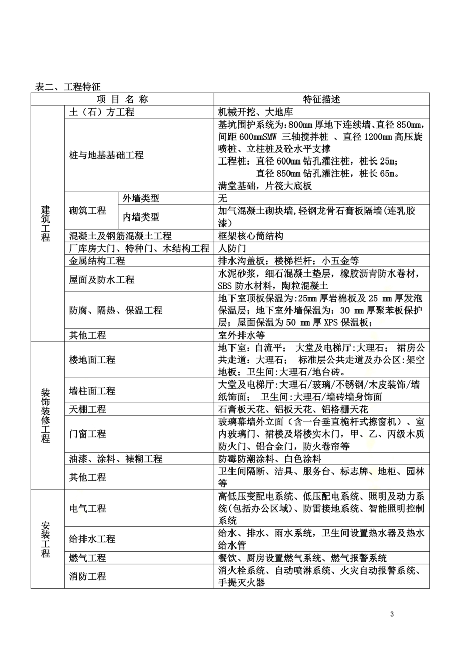 高层商业办公楼项目工程造价指标分析.doc_第3页