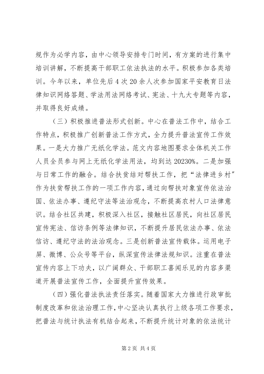 2023年区行政审批服务中心七五普法工作自查报告.docx_第2页