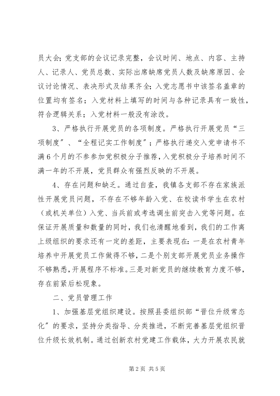 2023年镇委员会自查报告.docx_第2页