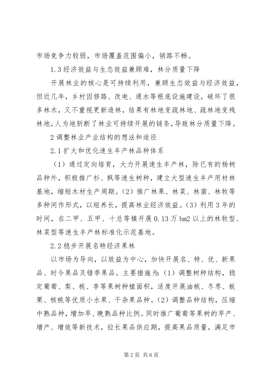 2023年林业产业结构调整分析.docx_第2页