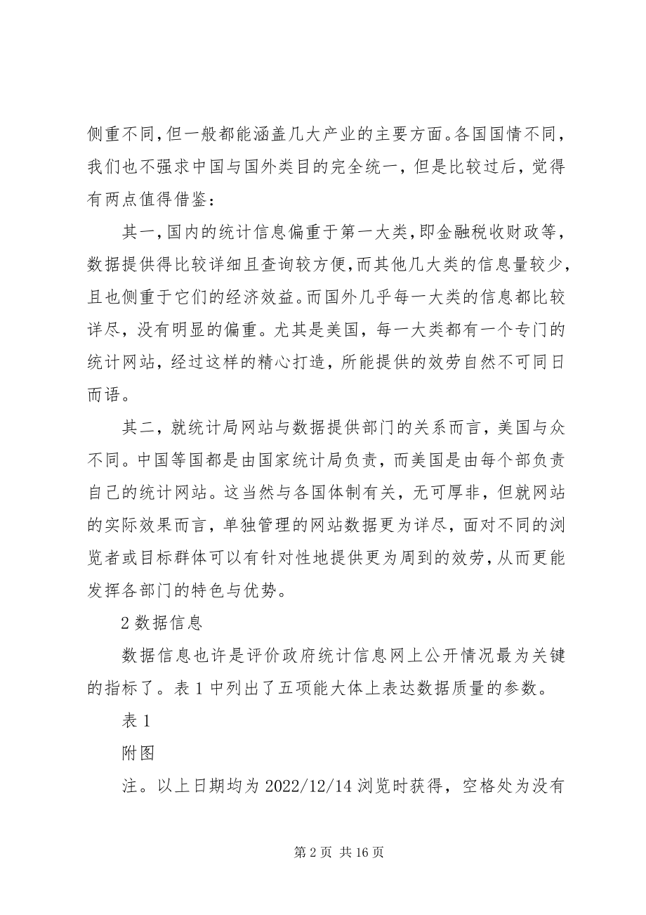 2023年政府统计信息网上发布情况的调查分析.docx_第2页