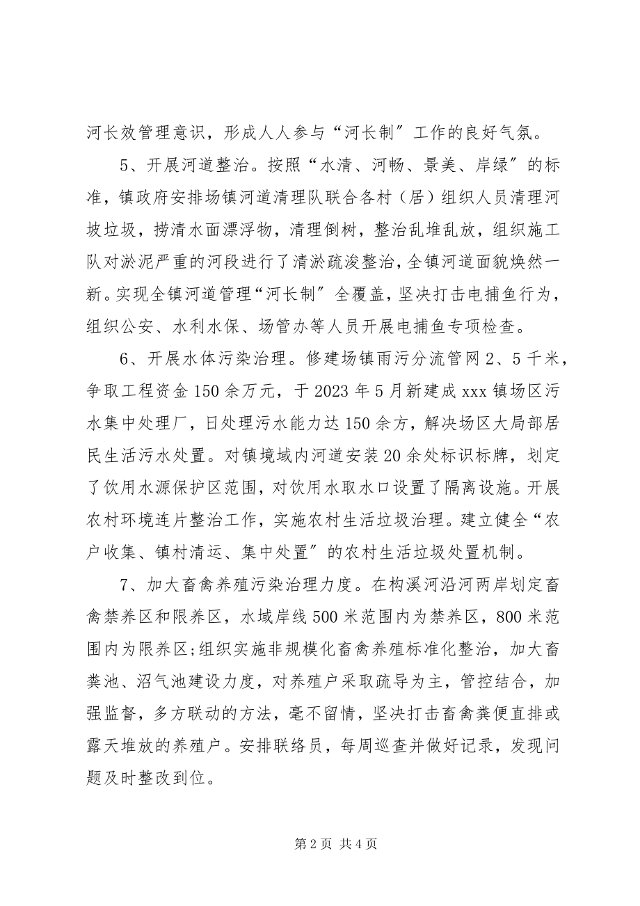 2023年河长制工作自查报告.docx_第2页