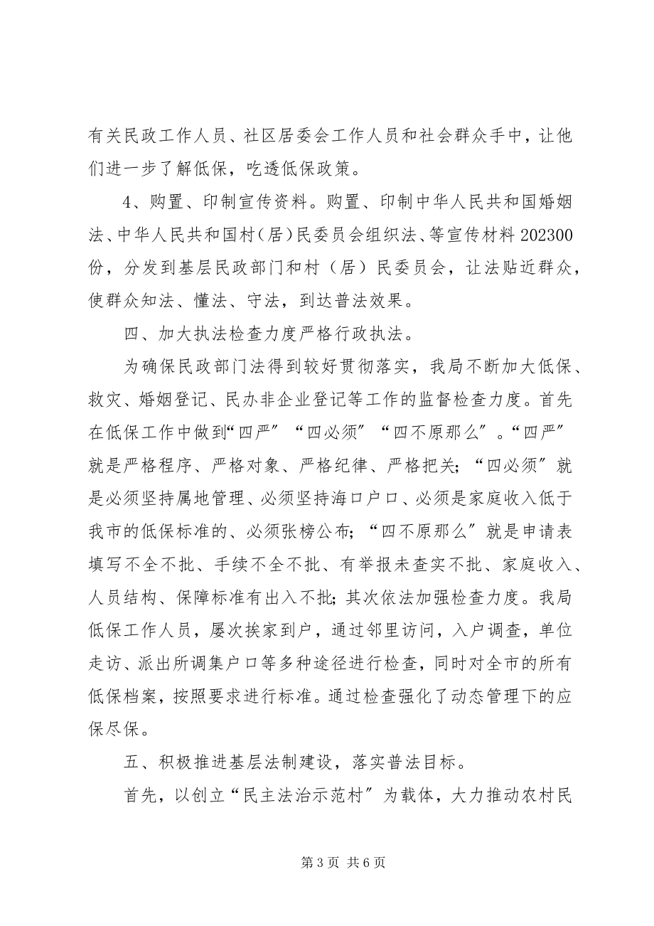 2023年市民政局普法依法治理工作总结报告.docx_第3页