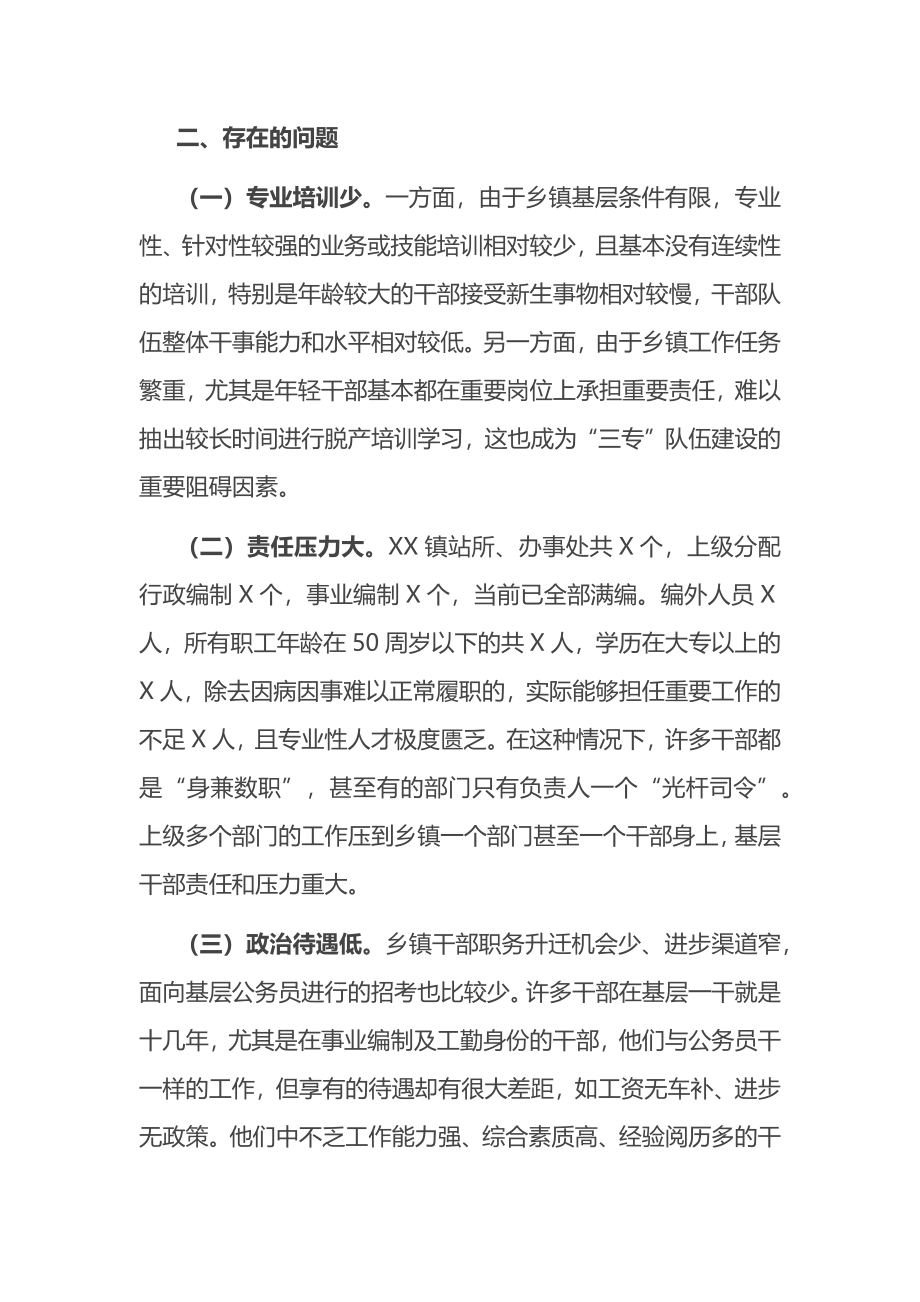 干部队伍建设调研座谈报告.docx_第3页