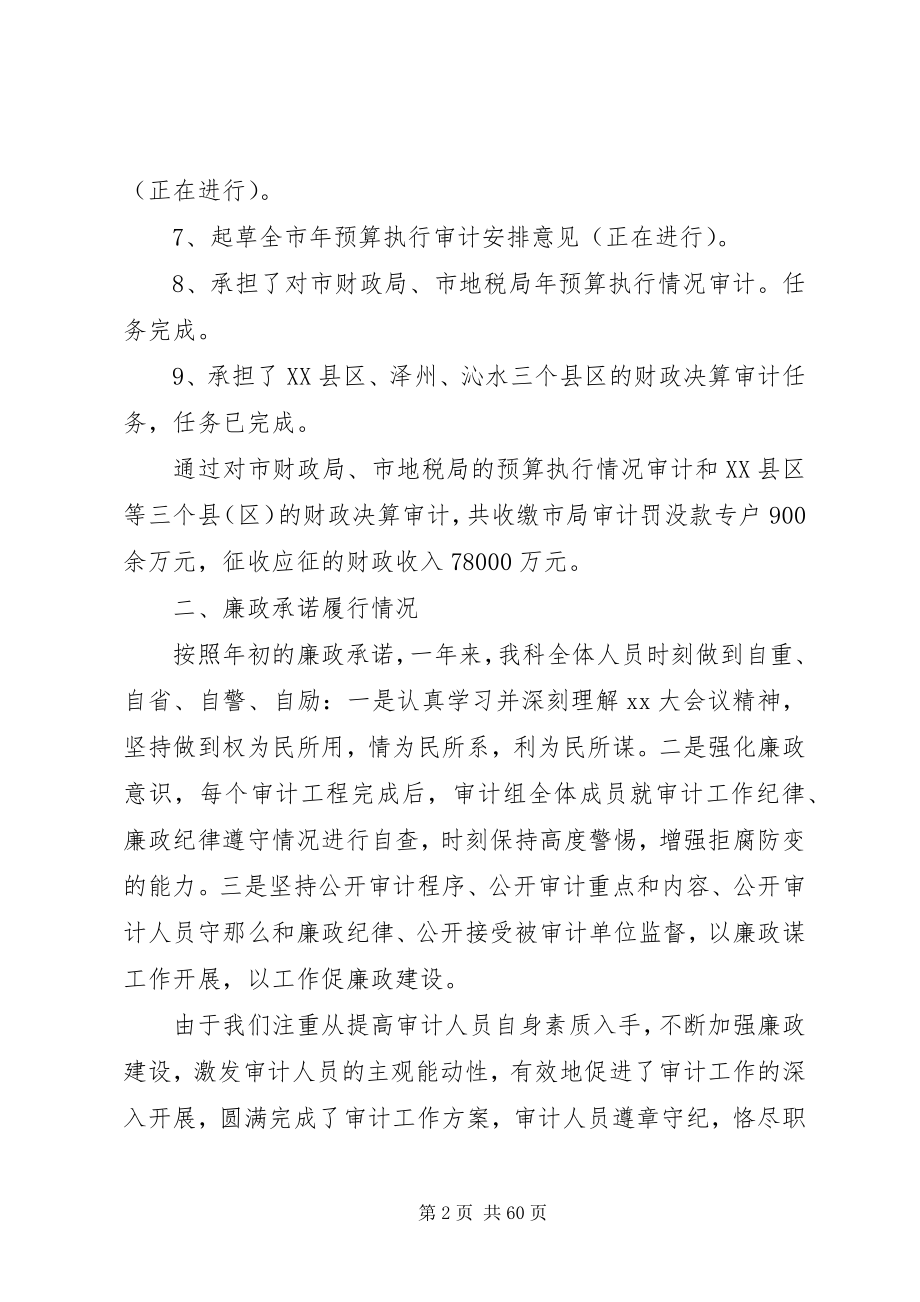 2023年审计系统述职述廉报告.docx_第2页