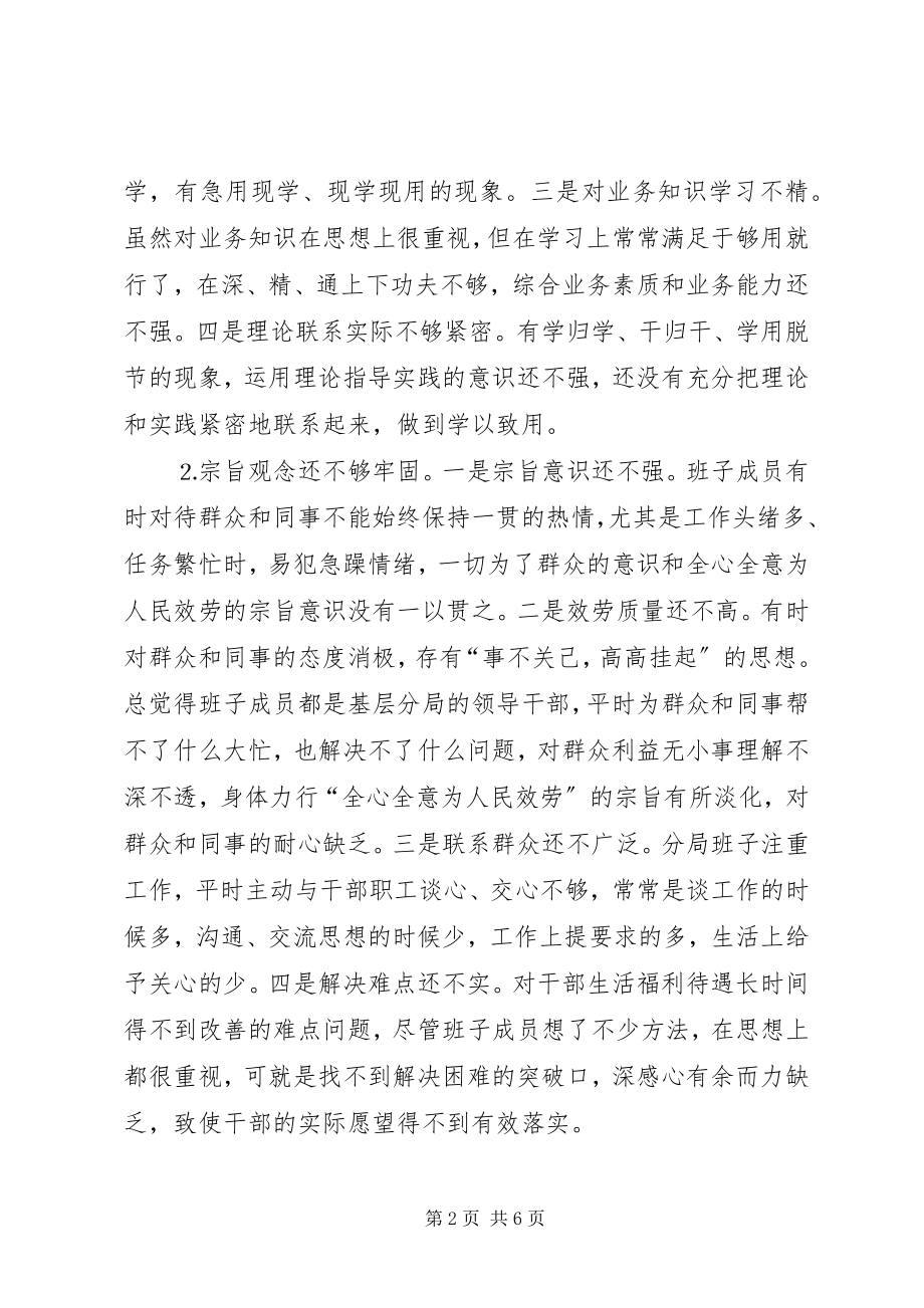 2023年领导班子党性分析材料.docx_第2页