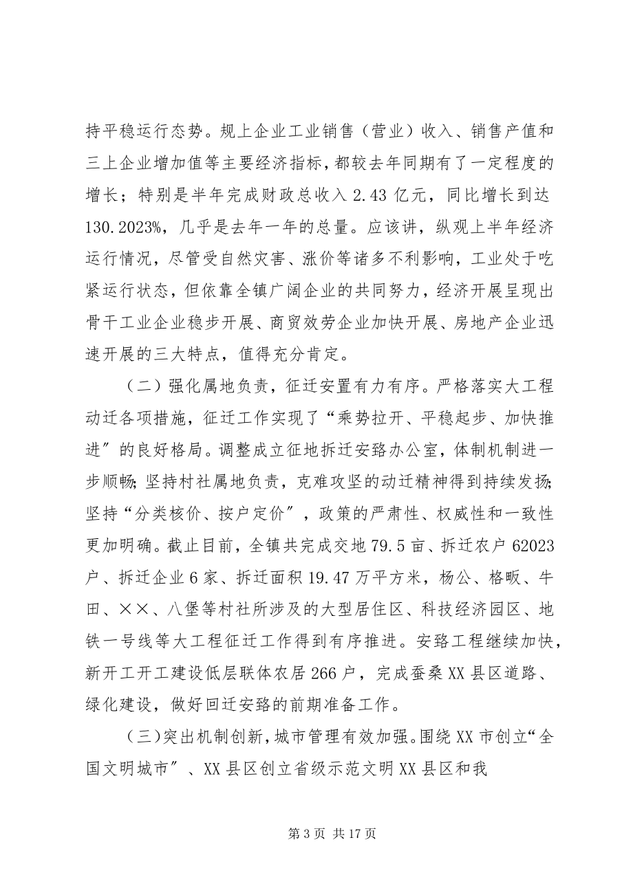 2023年镇党委扩大会的工作报告.docx_第3页