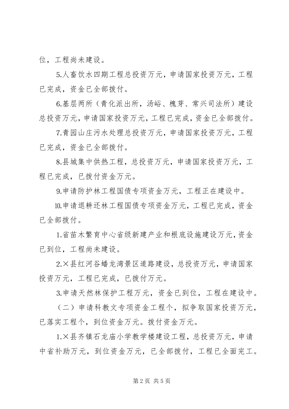 2023年县财政局项目建设与招商引资总结报告.docx_第2页