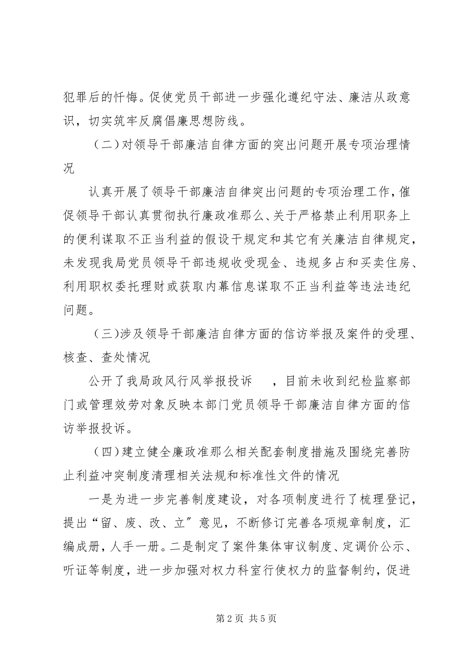 2023年物价局学习贯彻廉政准则报告.docx_第2页