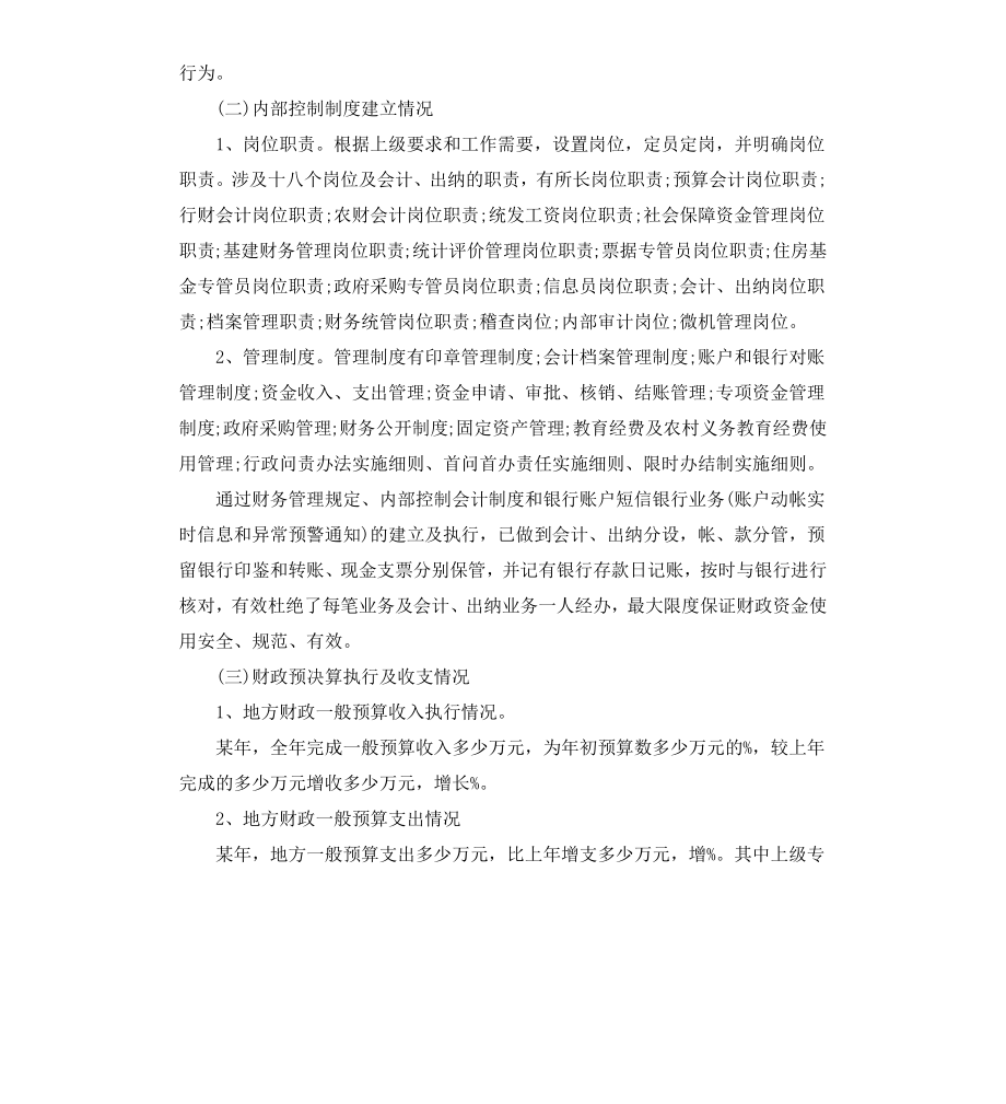 财政自查报告.docx_第2页