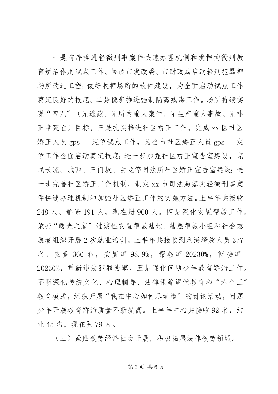 2023年市司法局上半年工作总结报告.docx_第2页