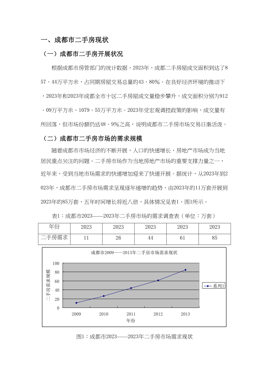 2023年成都市二手房市场现状存在问题及对策研究分析.docx_第3页