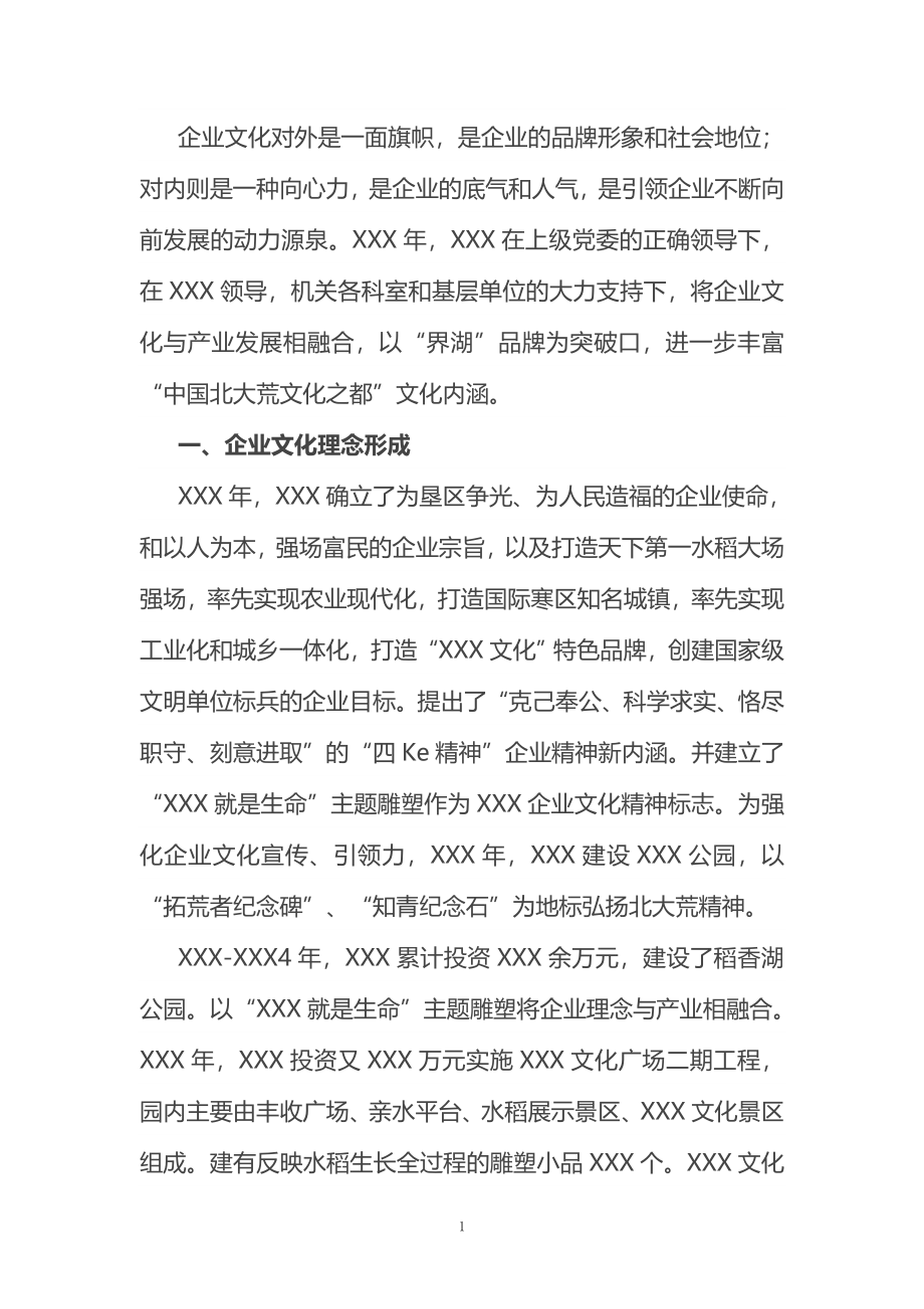 文化建设情况报告.docx_第1页