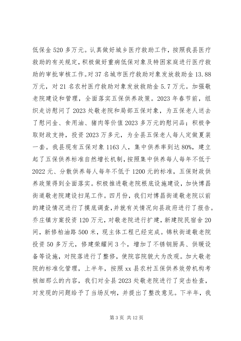 2023年县民政局工作情况自查报告.docx_第3页