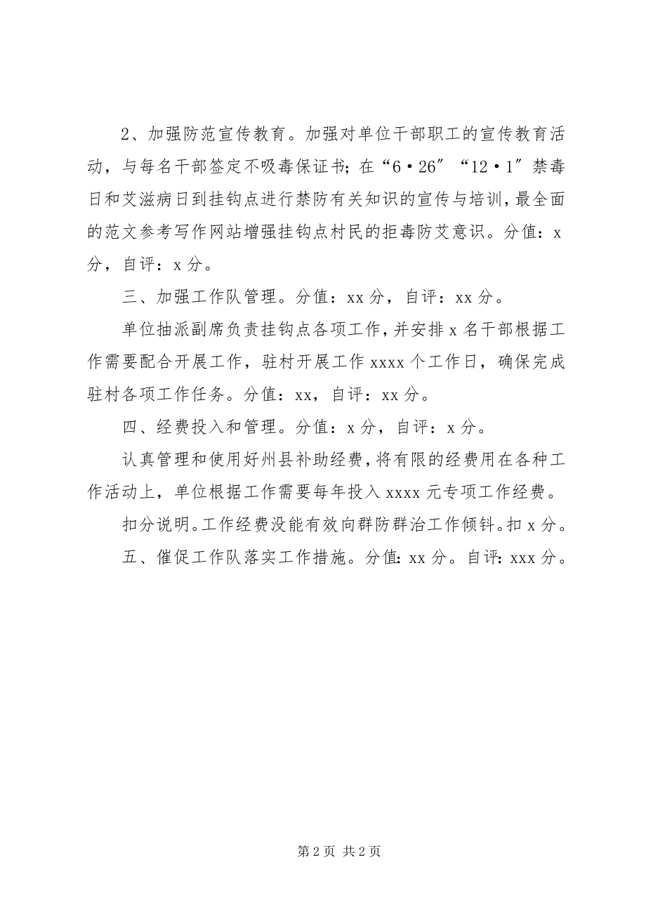 2023年机关单位禁毒防艾工作自检自查报告.docx_第2页