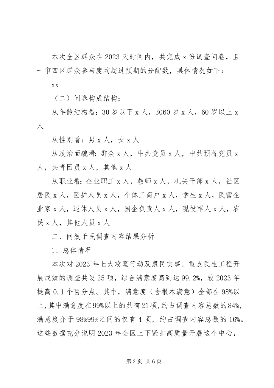 2023年重点工作“问效于民”“问需于民”大调研活动总结报告.docx_第2页