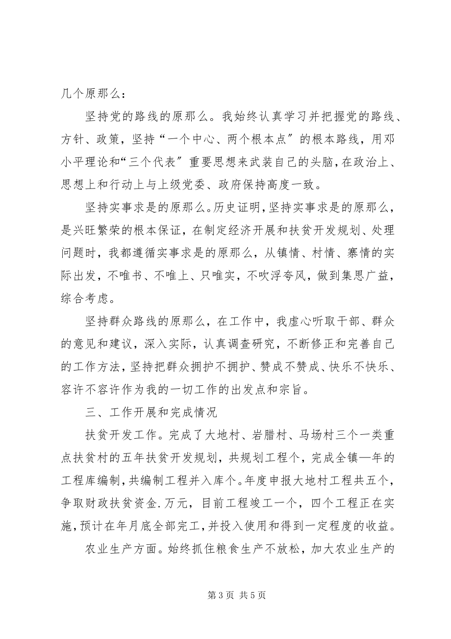 2023年某副镇长的个人述职报告.docx_第3页