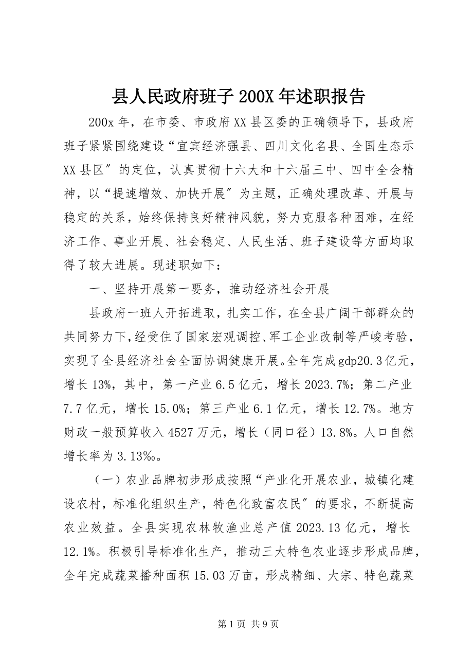 2023年县人民政府班子述职报告2.docx_第1页