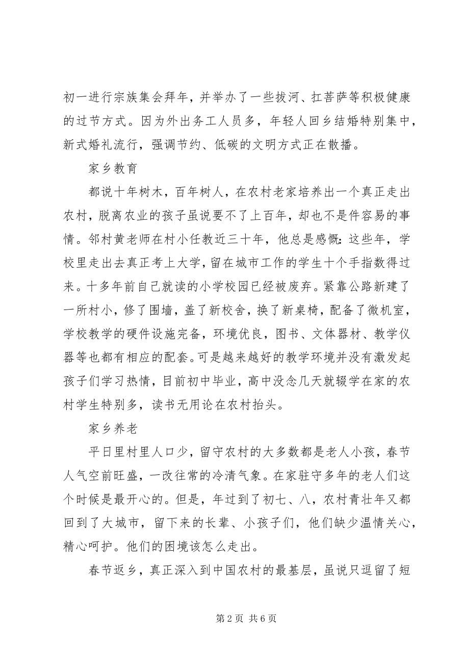 2023年春节回乡调研报告.docx_第2页