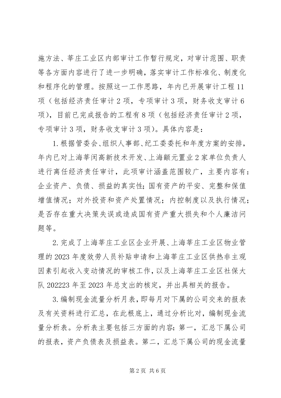 2023年工业区监察审计工作总结报告.docx_第2页