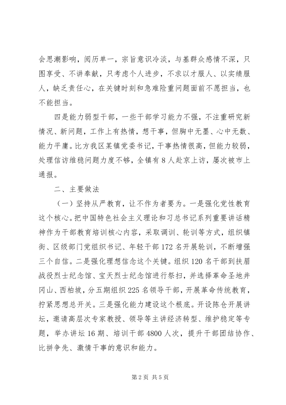 2023年卫生局治理为官不为自查报告.docx_第2页