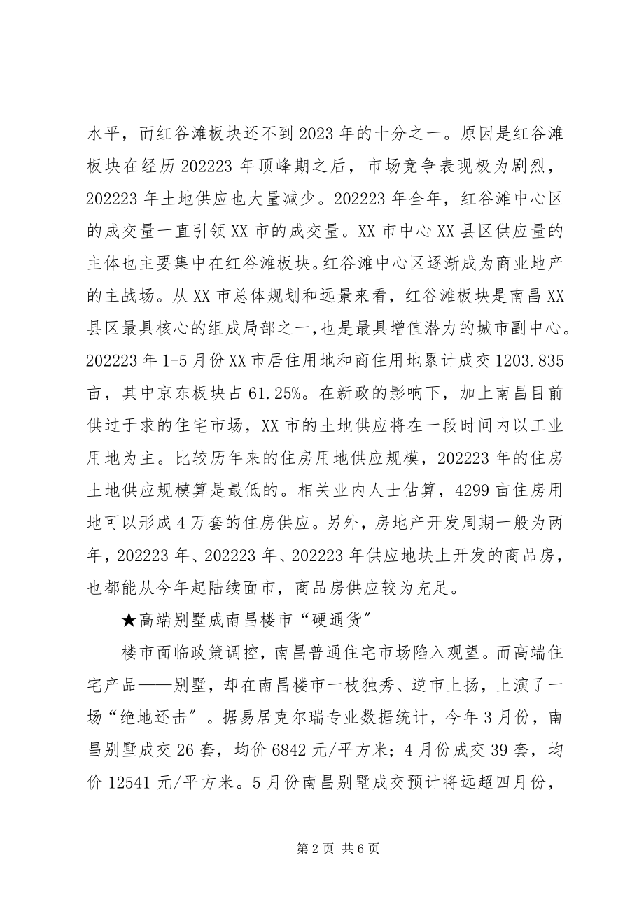 2023年成都房地产市场分析报告.docx_第2页